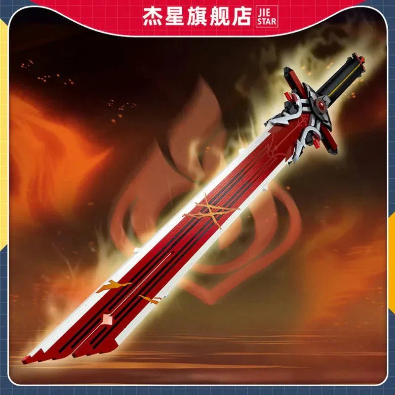 Idea Movie Games Wolfs Gravestone Knife | 823pcs - Power Brickz