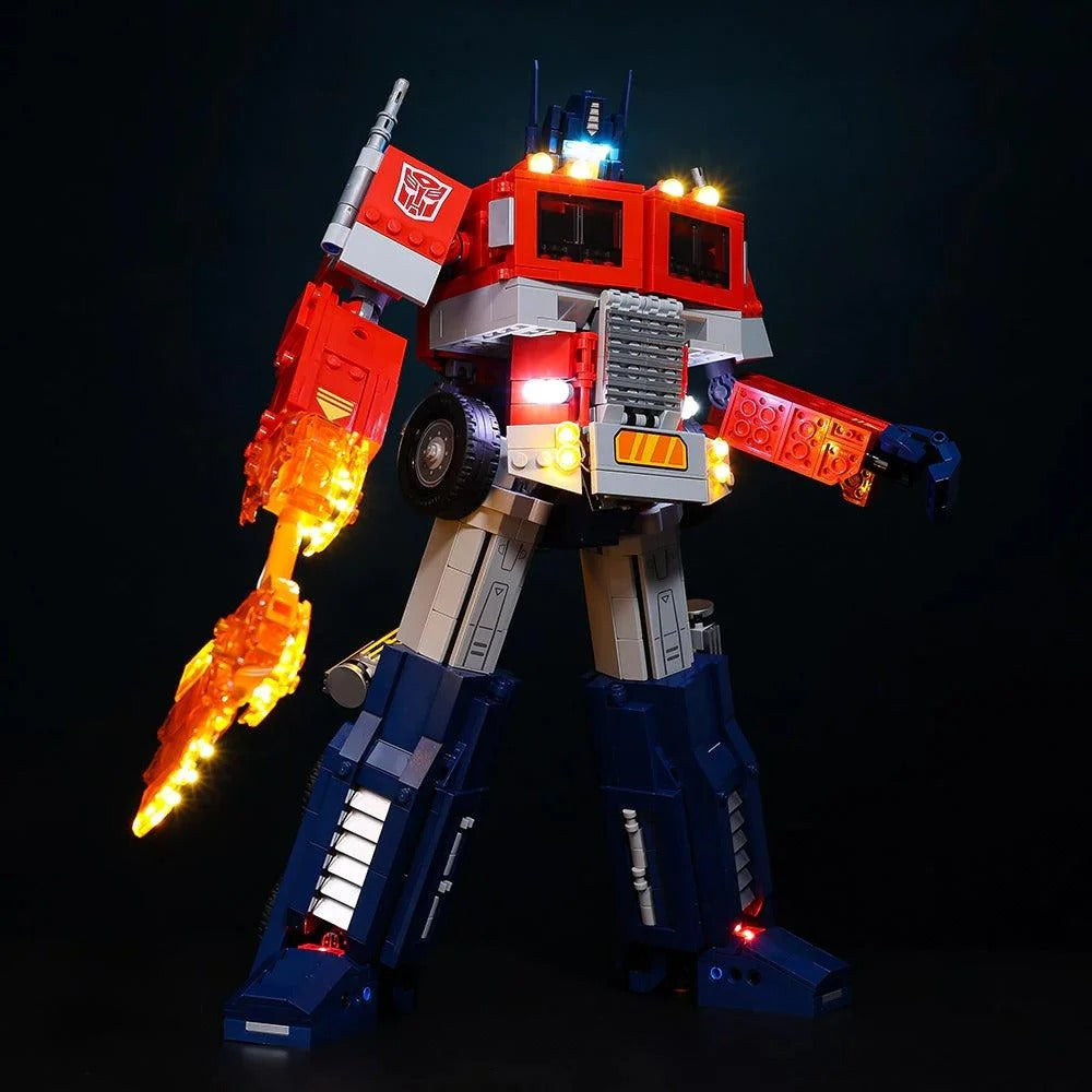 Optimus Prime 10302 LED Light Kit – Building Block Lighting | Power Brickz™