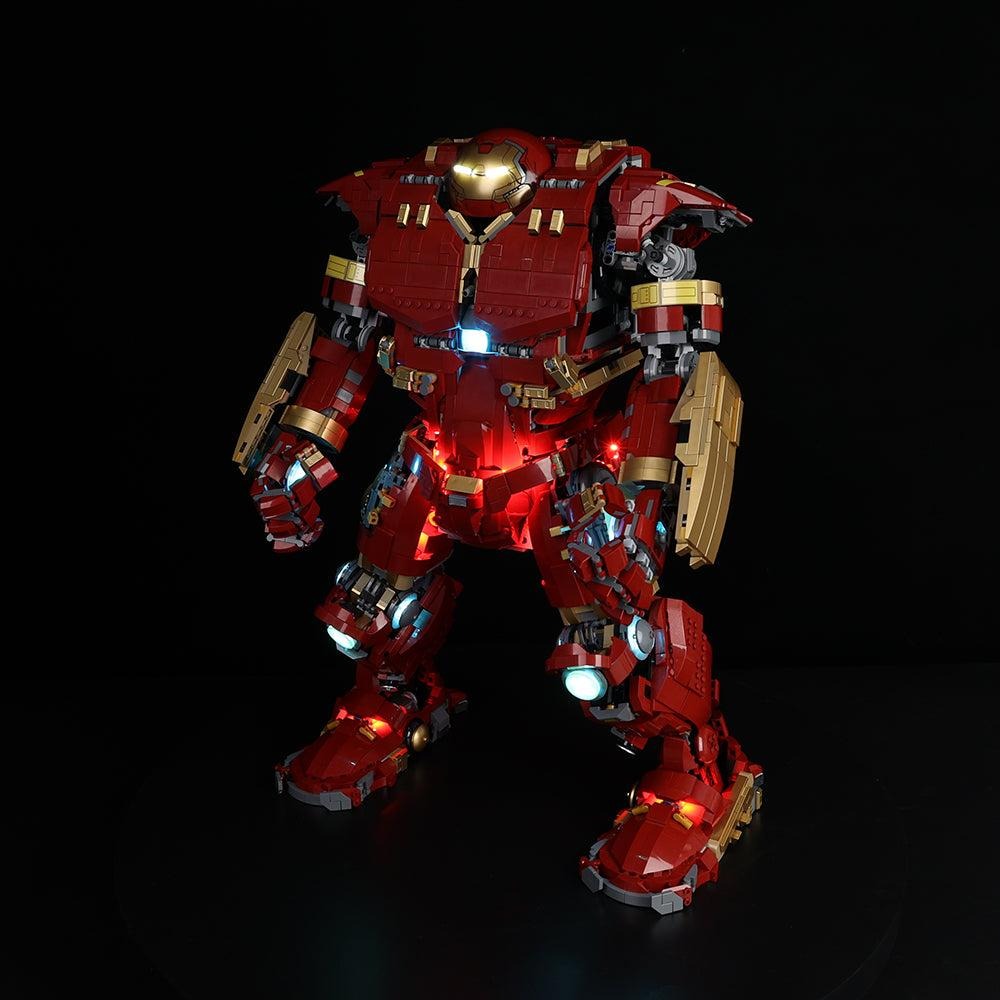 Hulkbuster 76210 LED Light Kit – Building Block Lighting | Power Brickz™