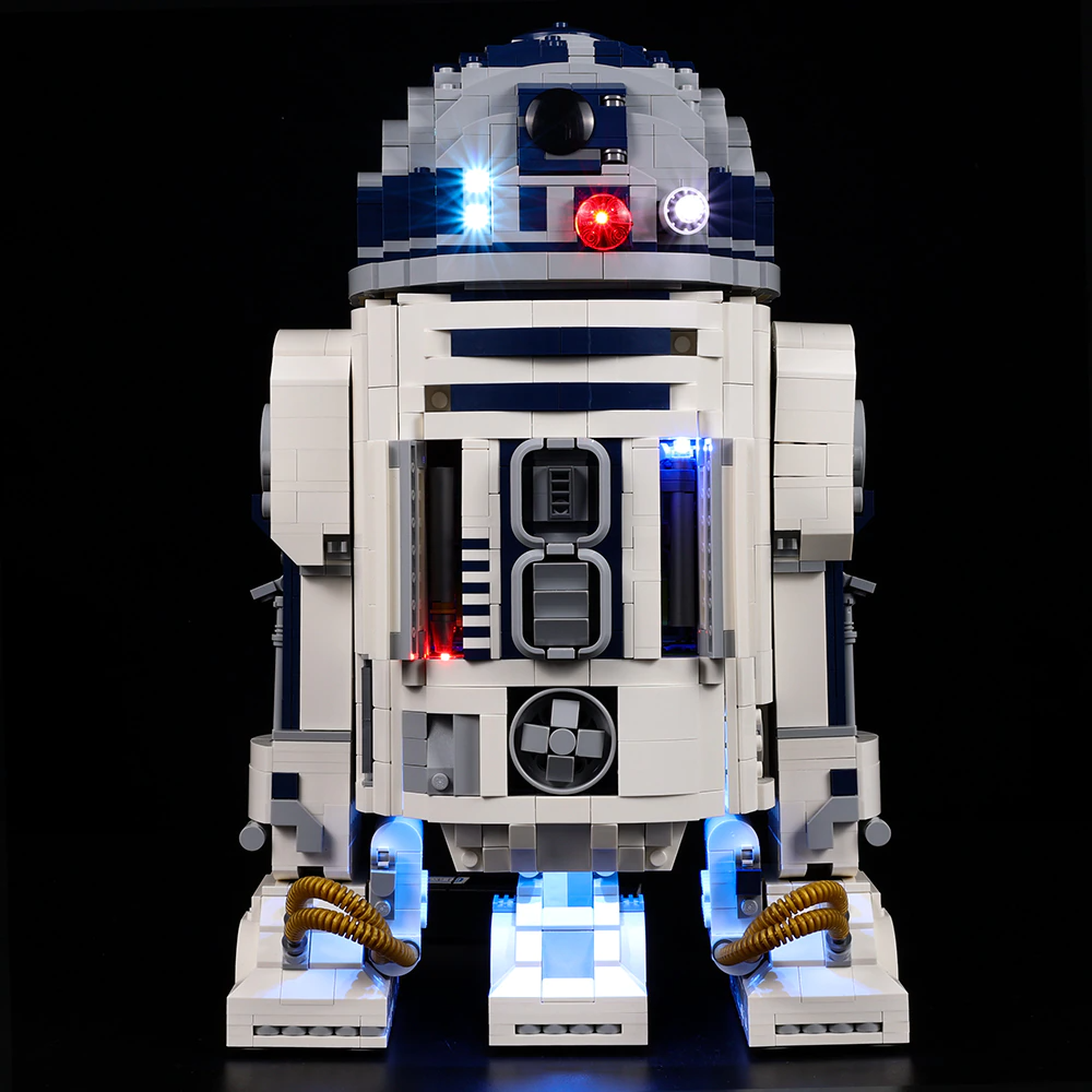 R2-D2 75308 LED Light Kit – Building Block Lighting | Power Brickz™
