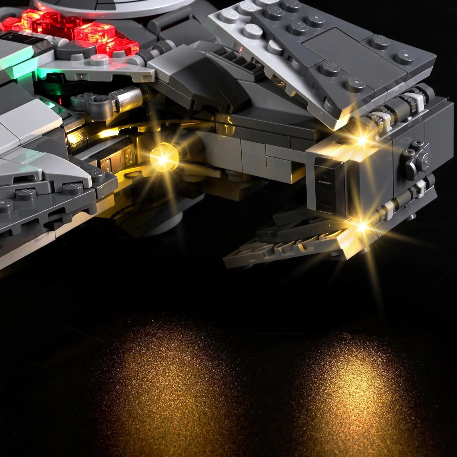 Darth Maul's Sith Infiltrator 75383 LED Light Kit – Building Block Lighting | Power Brickz™