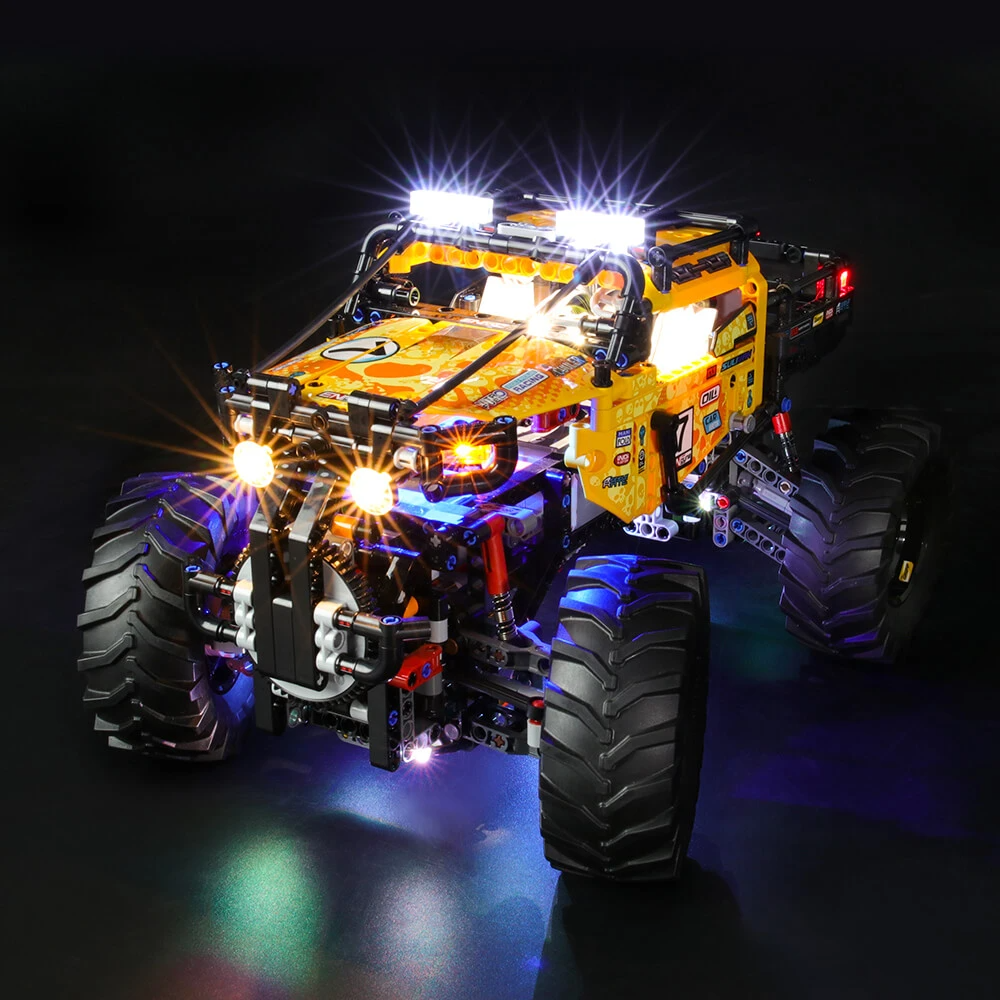 4X4 X-Treme Off-Roader 42099 LED Light Kit – Building Block Lighting | Power Brickz™