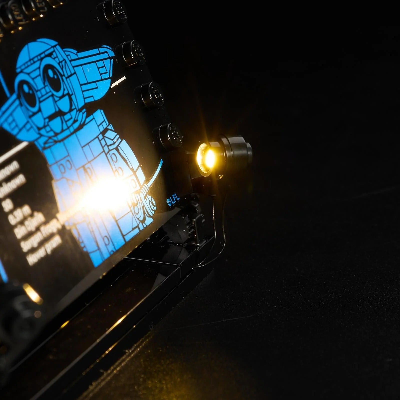 Grogu With Hover Pram 75403 LED Light Kit – Building Block Lighting | Power Brickz™