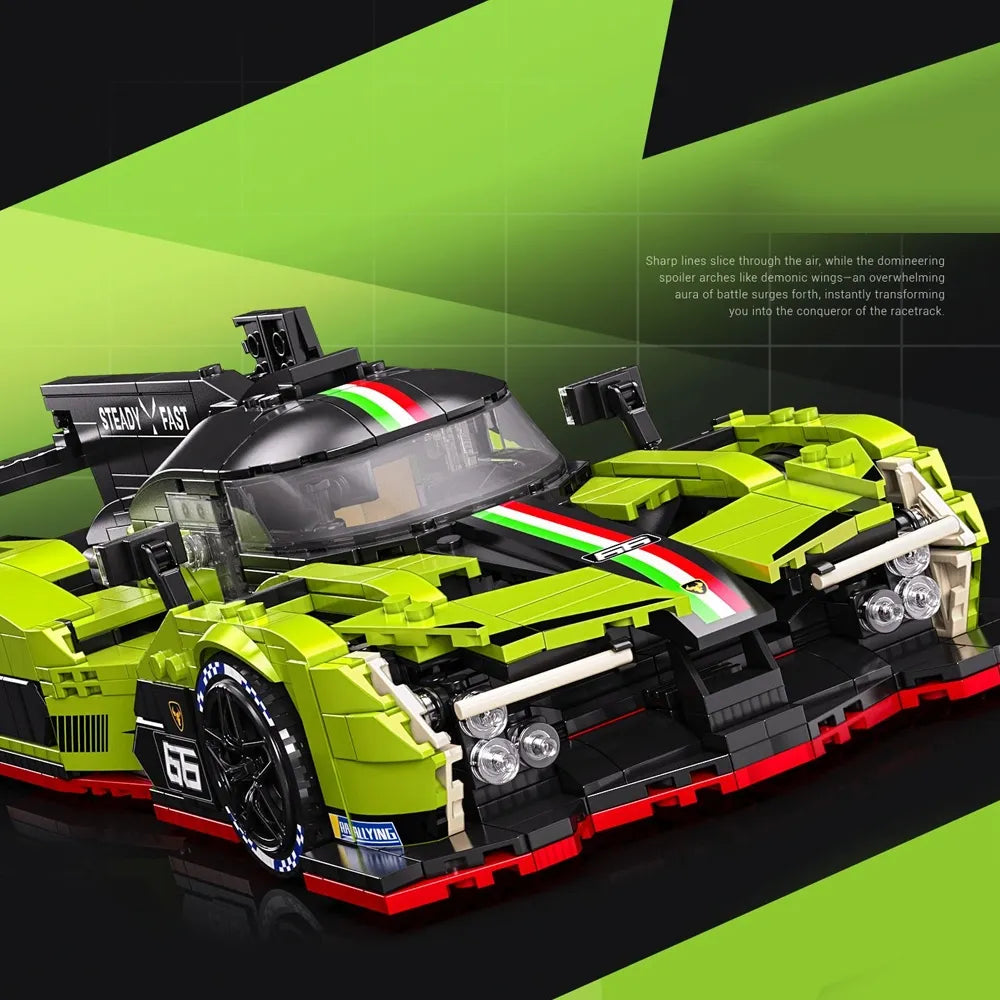 Italian SCV8 Endurance - Building Blocks Set | Power Brickz