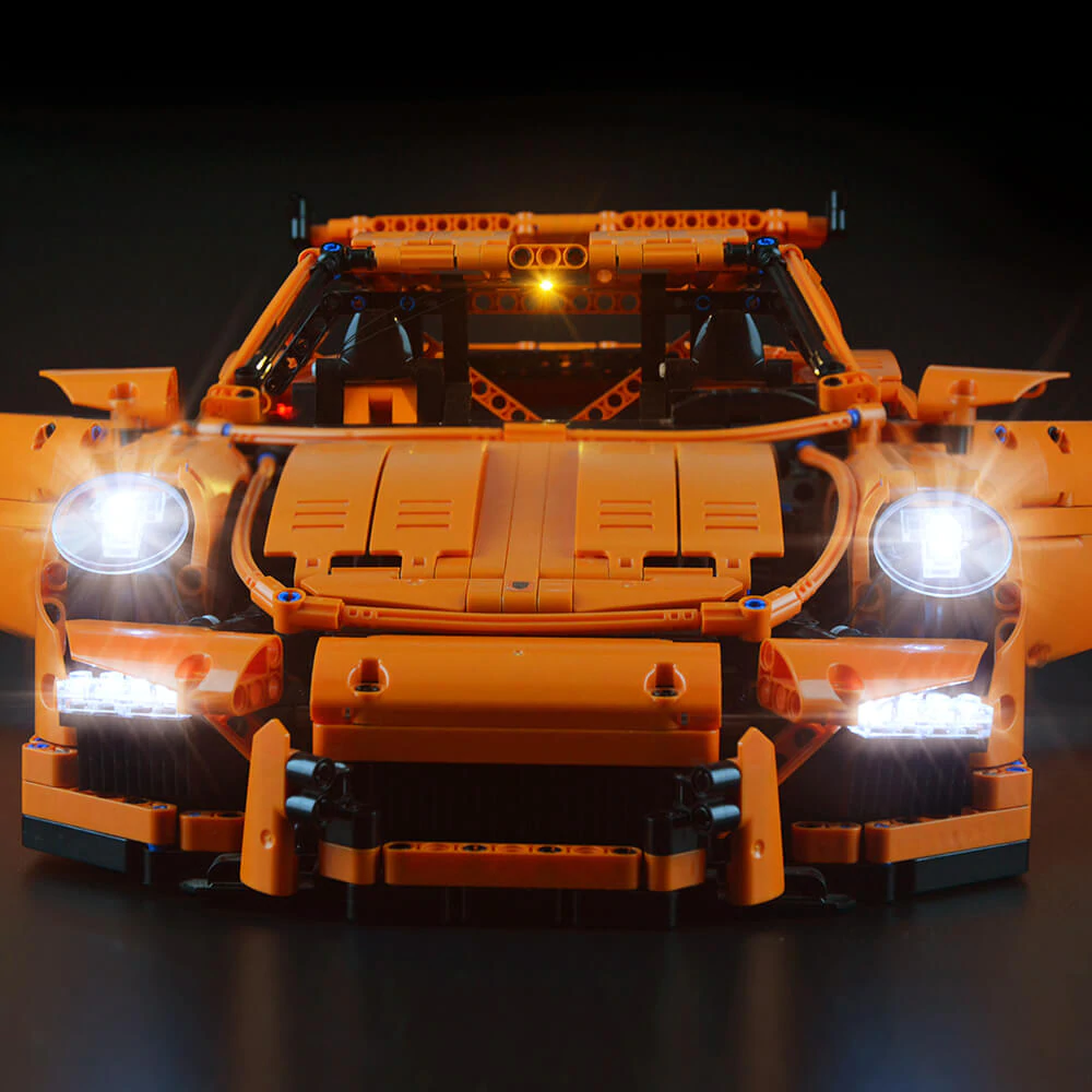 Porsche 911 GT3 RS 42056 LED Light Kit – Building Block Lighting | Power Brickz™