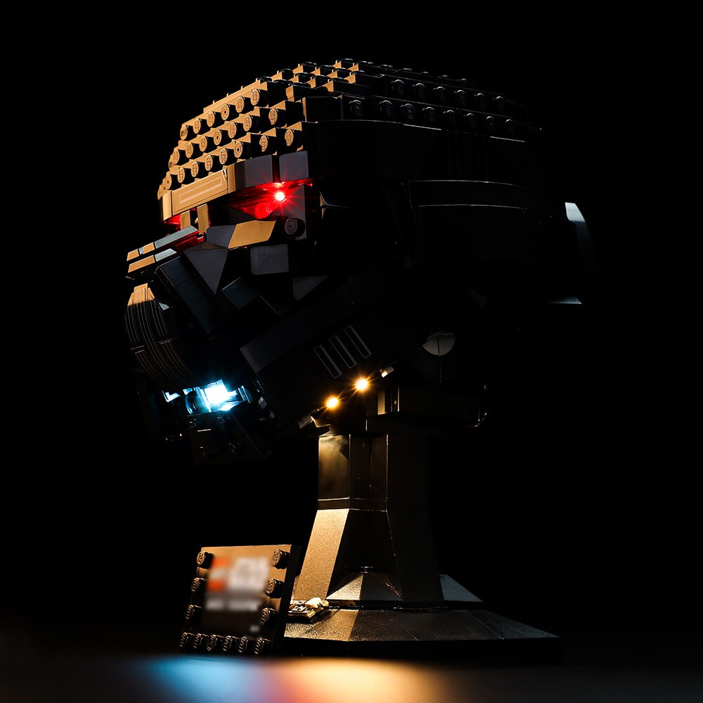 Dark Trooper Helmet 75343 LED Light Kit – Building Block Lighting | Power Brickz™
