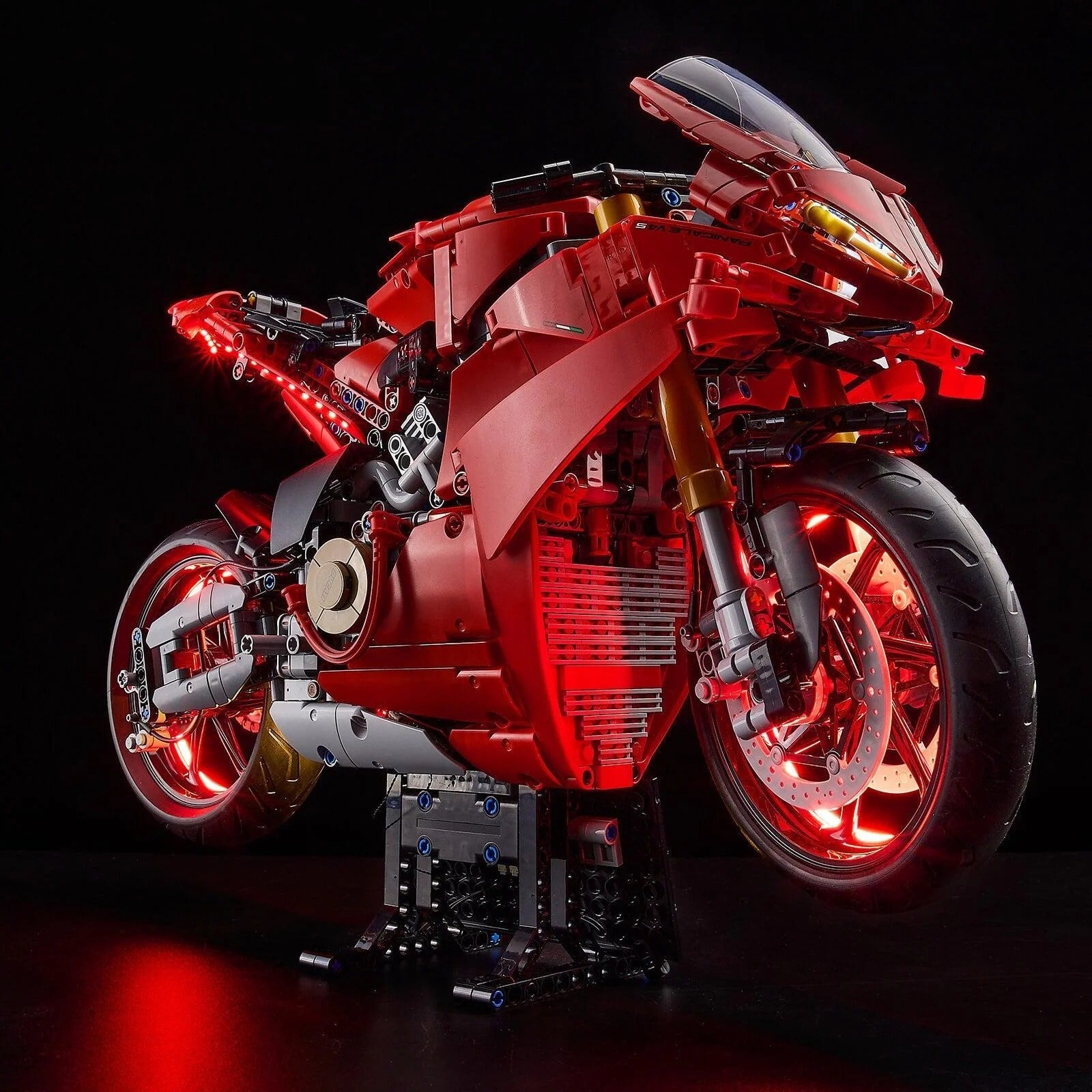 Ducati Panigale V4 S Motorcycle 42202 LED Light Kit – Building Block Lighting | Power Brickz™