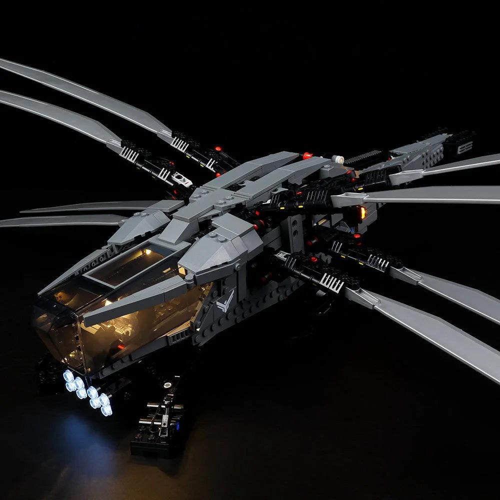 Dune Atreides Royal Ornithopter 10327 LED Light Kit – Building Block Lighting | Power Brickz™