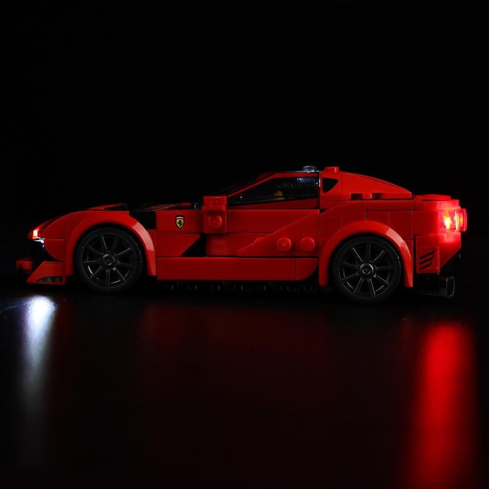 Ferrari 812 Competizione 76914 LED Light Kit – Building Block Lighting | Power Brickz™