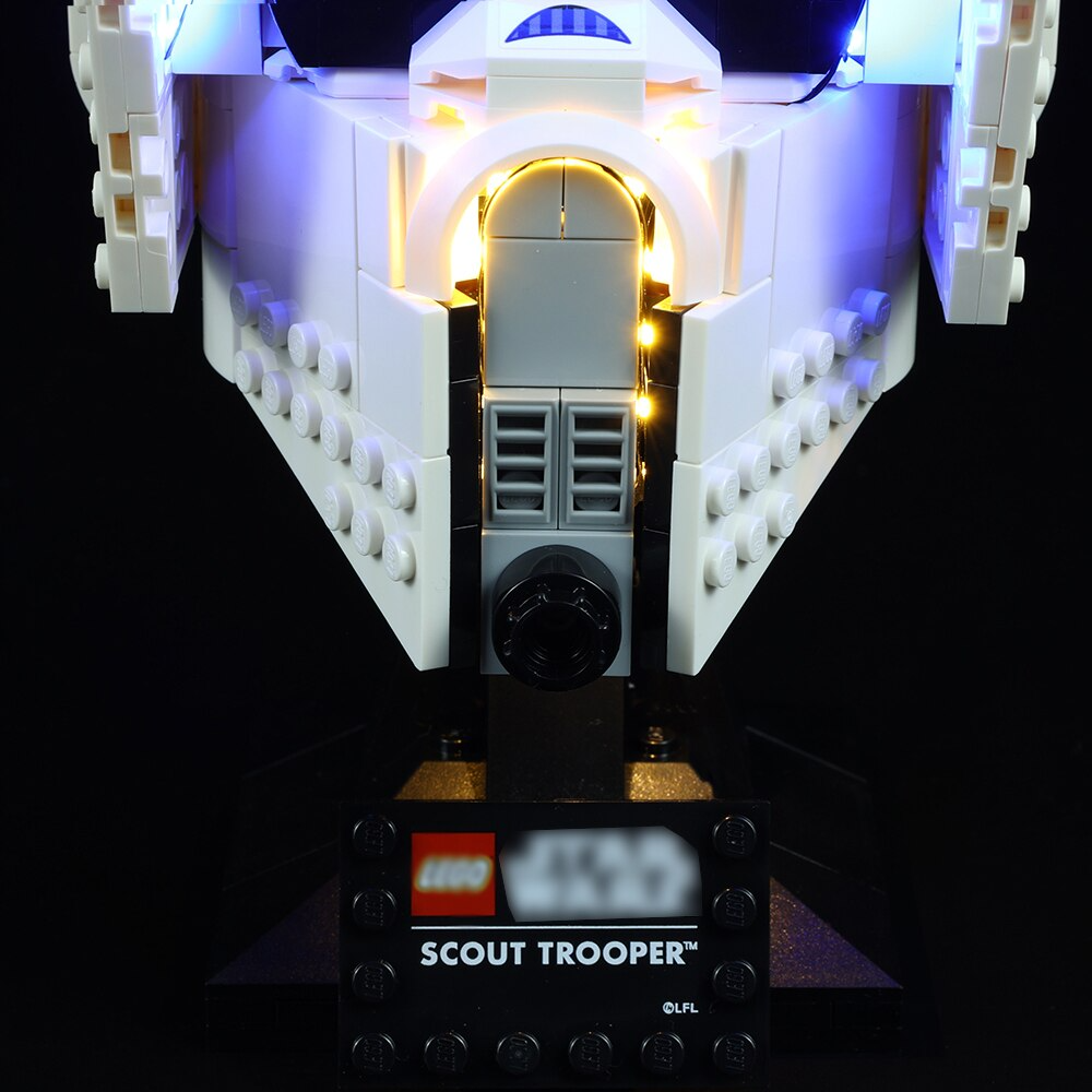 Scout Trooper Helmet 75305 LED Light Kit – Building Block Lighting | Power Brickz™