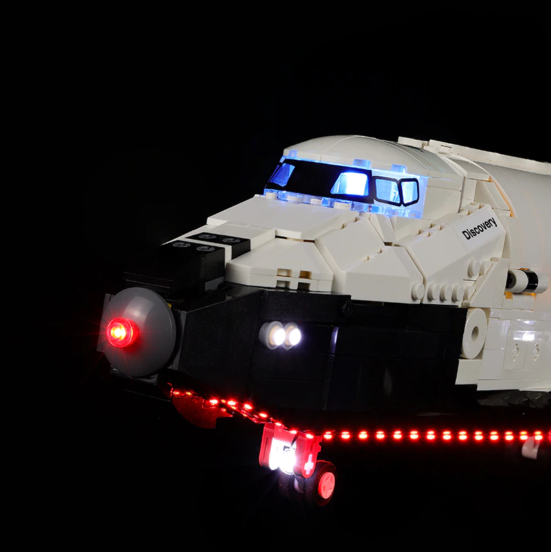 NASA Space Shuttle Discovery 10283 LED Light Kit – Building Block Lighting | Power Brickz™