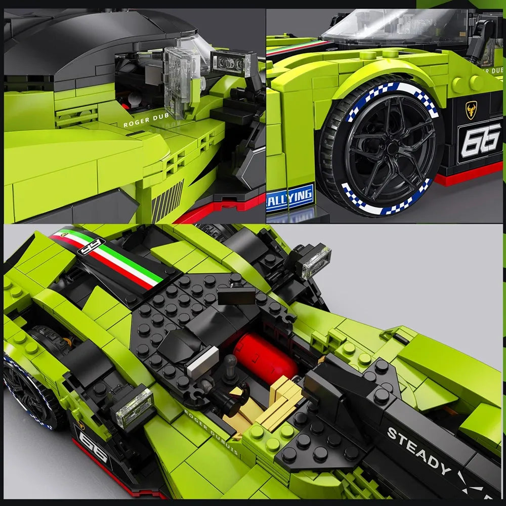 Italian SCV8 Endurance - Building Blocks Set | Power Brickz