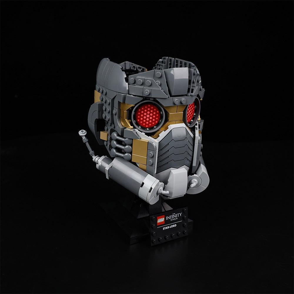 Star-Lord's Helmet 76251 LED Light Kit – Building Block Lighting | Power Brickz™
