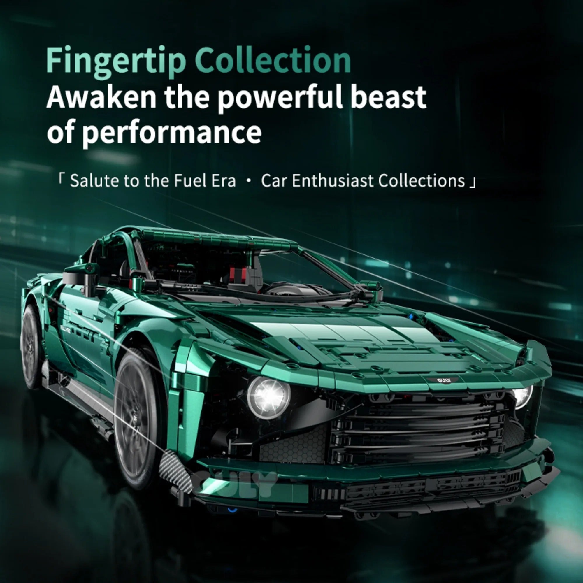 British Valour Supercar | 3828 Pcs