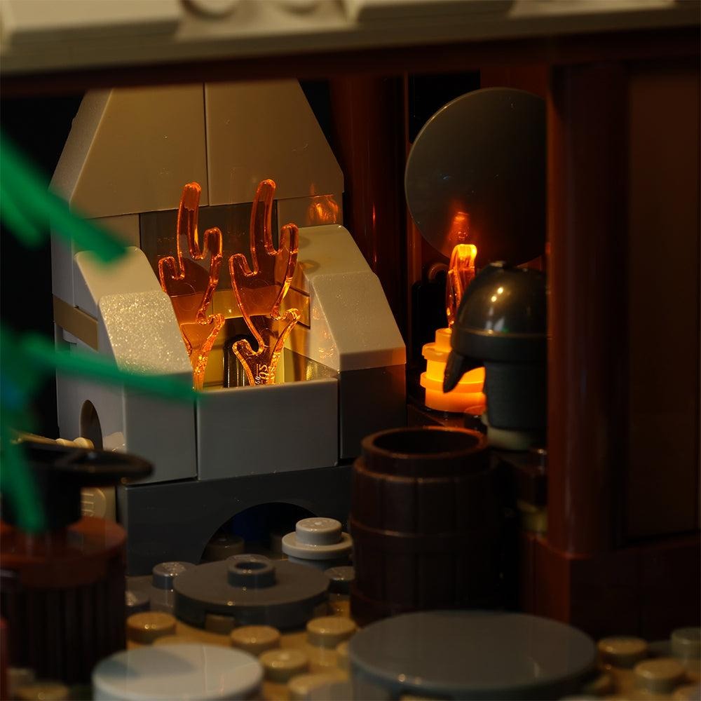 Viking Village 21343 LED Light Kit – Building Block Lighting | Power Brickz™