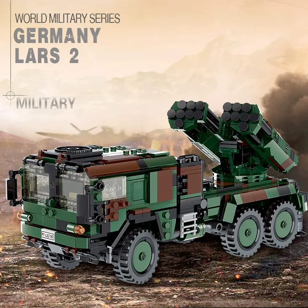 LARS 2 Military - Building Blocks Set | Power Brickz