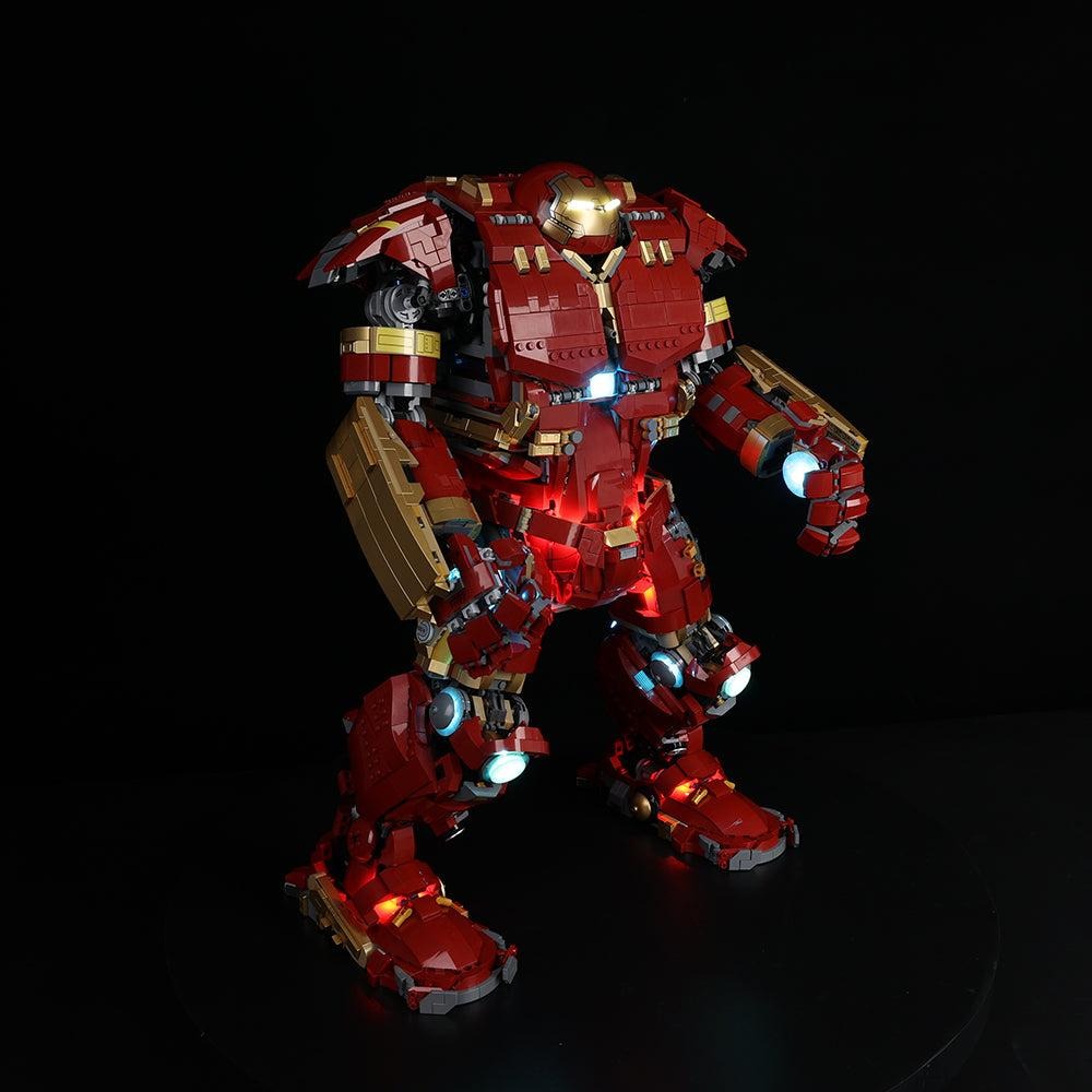 Hulkbuster 76210 LED Light Kit – Building Block Lighting | Power Brickz™