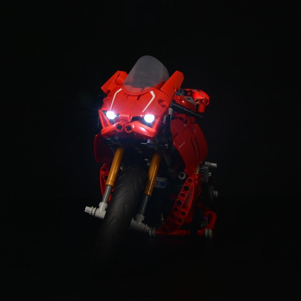 Ducati Panigale V4 R 42107 LED Light Kit – Building Block Lighting | Power Brickz™
