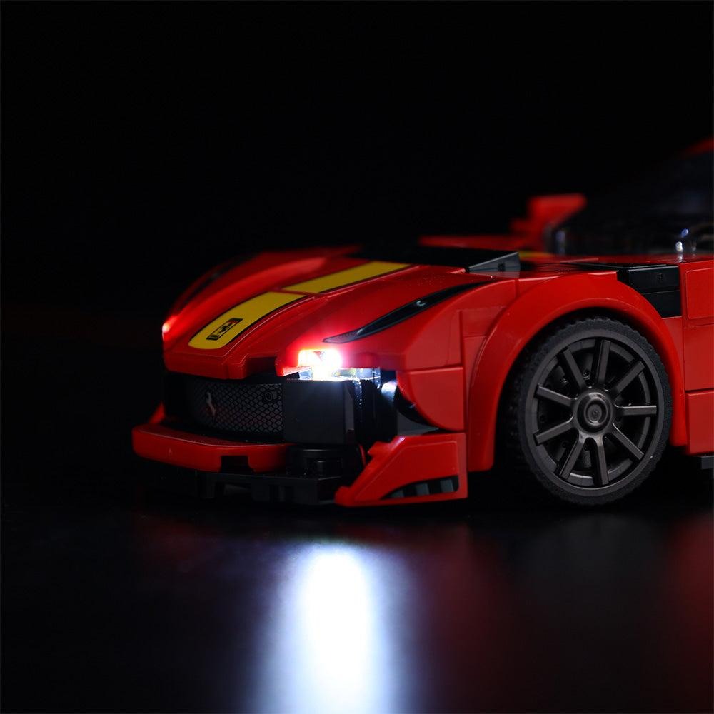 Ferrari 812 Competizione 76914 LED Light Kit – Building Block Lighting | Power Brickz™