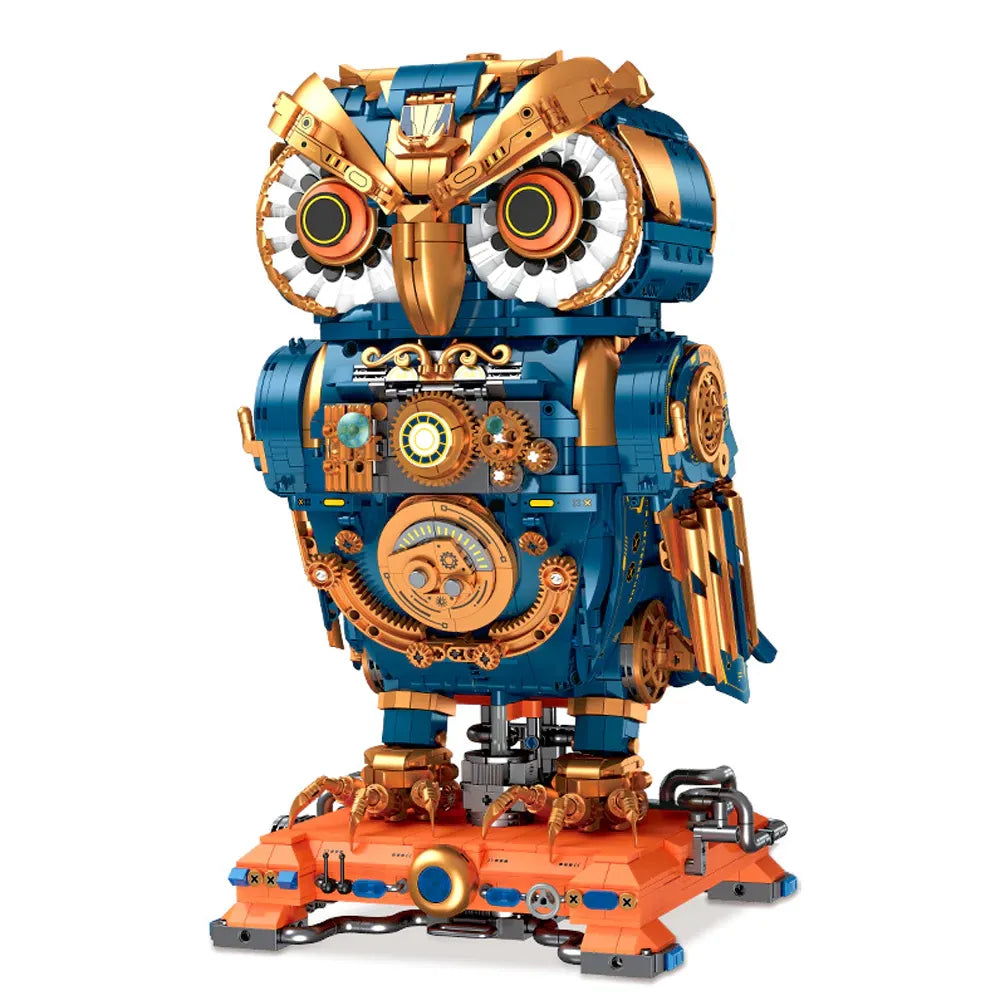 Steampuni Owl Creator - Building Blocks Set | Power Brickz