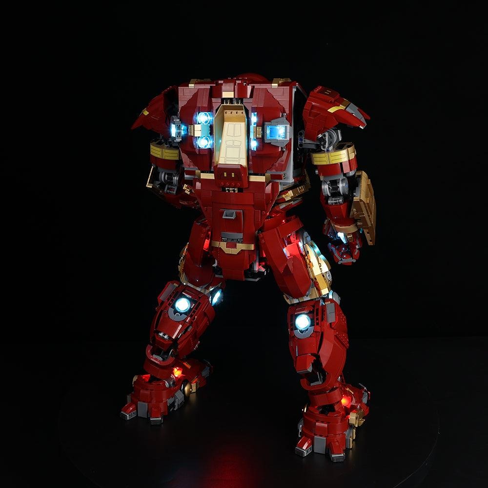 Hulkbuster 76210 LED Light Kit – Building Block Lighting | Power Brickz™