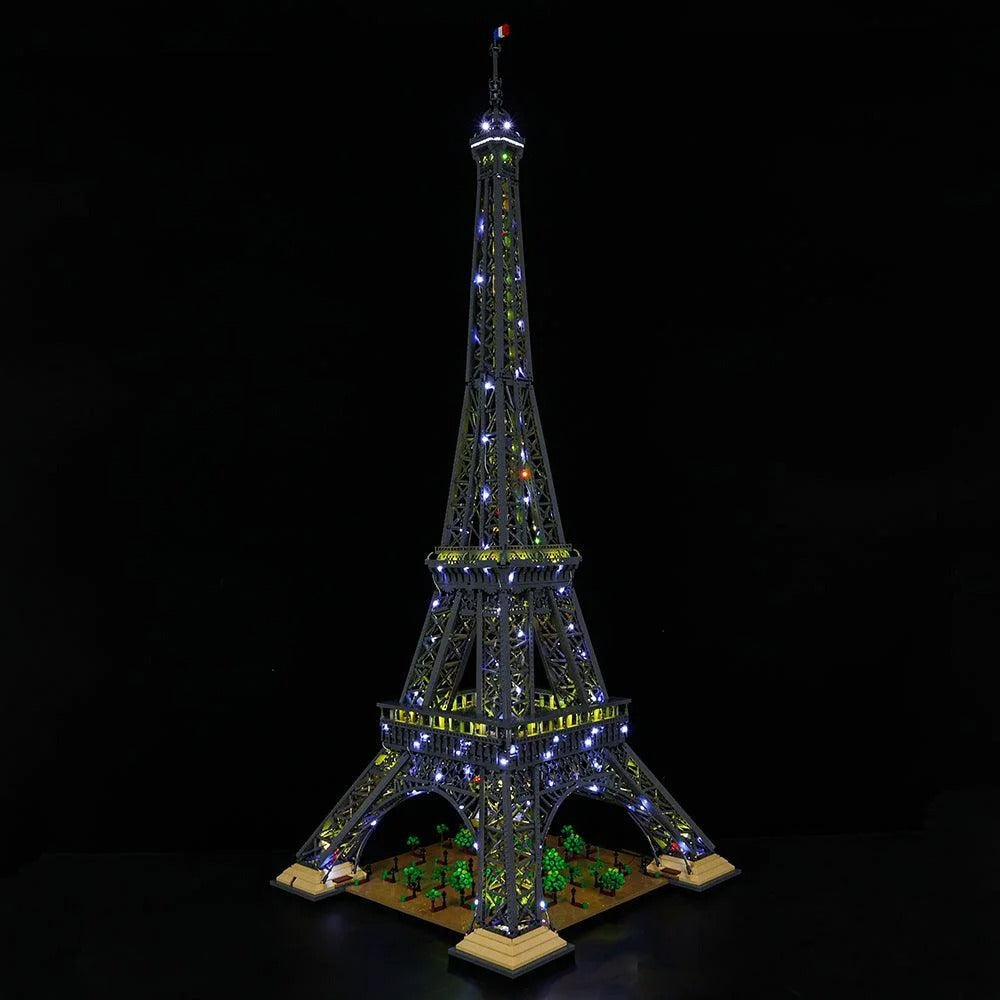 Eiffel Tower 10307 LED Light Kit – Building Block Lighting | Power Brickz™