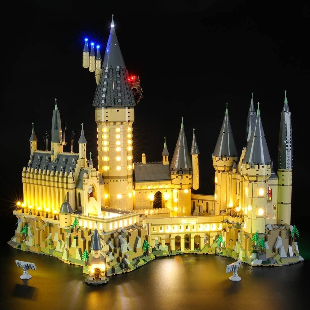 Hogwarts Castle 71043 LED Light Kit – Building Block Lighting | Power Brickz™