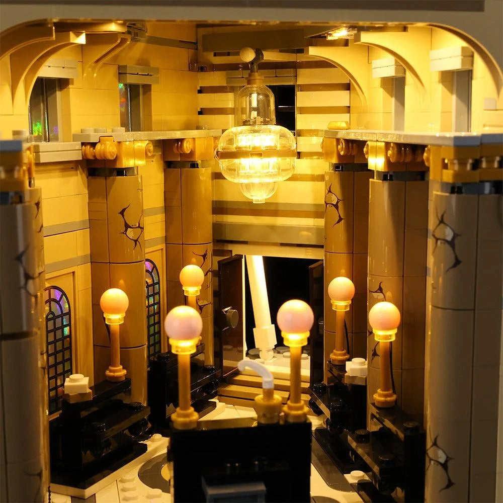 Gringotts Wizarding Bank Collectors' Edition 76417 LED Light Kit – Building Block Lighting | Power Brickz™