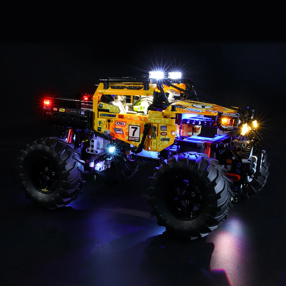 4X4 X-Treme Off-Roader 42099 LED Light Kit – Building Block Lighting | Power Brickz™