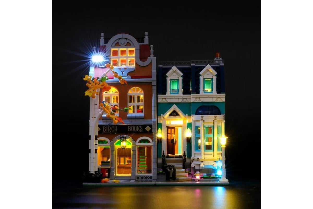 Bookshop 10270 LED Light Kit – Building Block Lighting | Power Brickz™