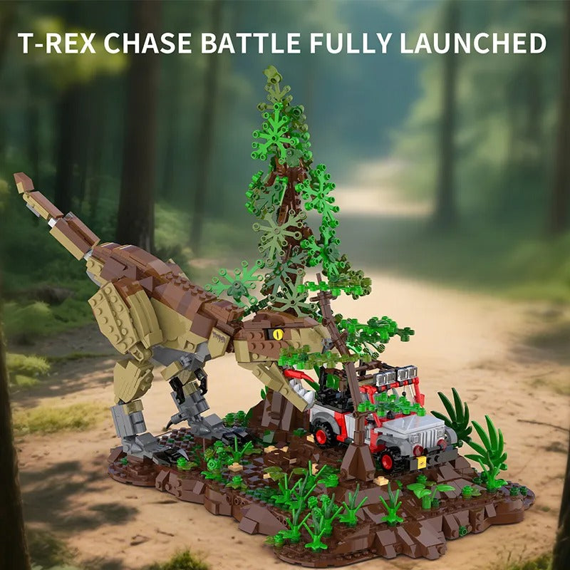 T-Rex Chase | 1555 Pcs