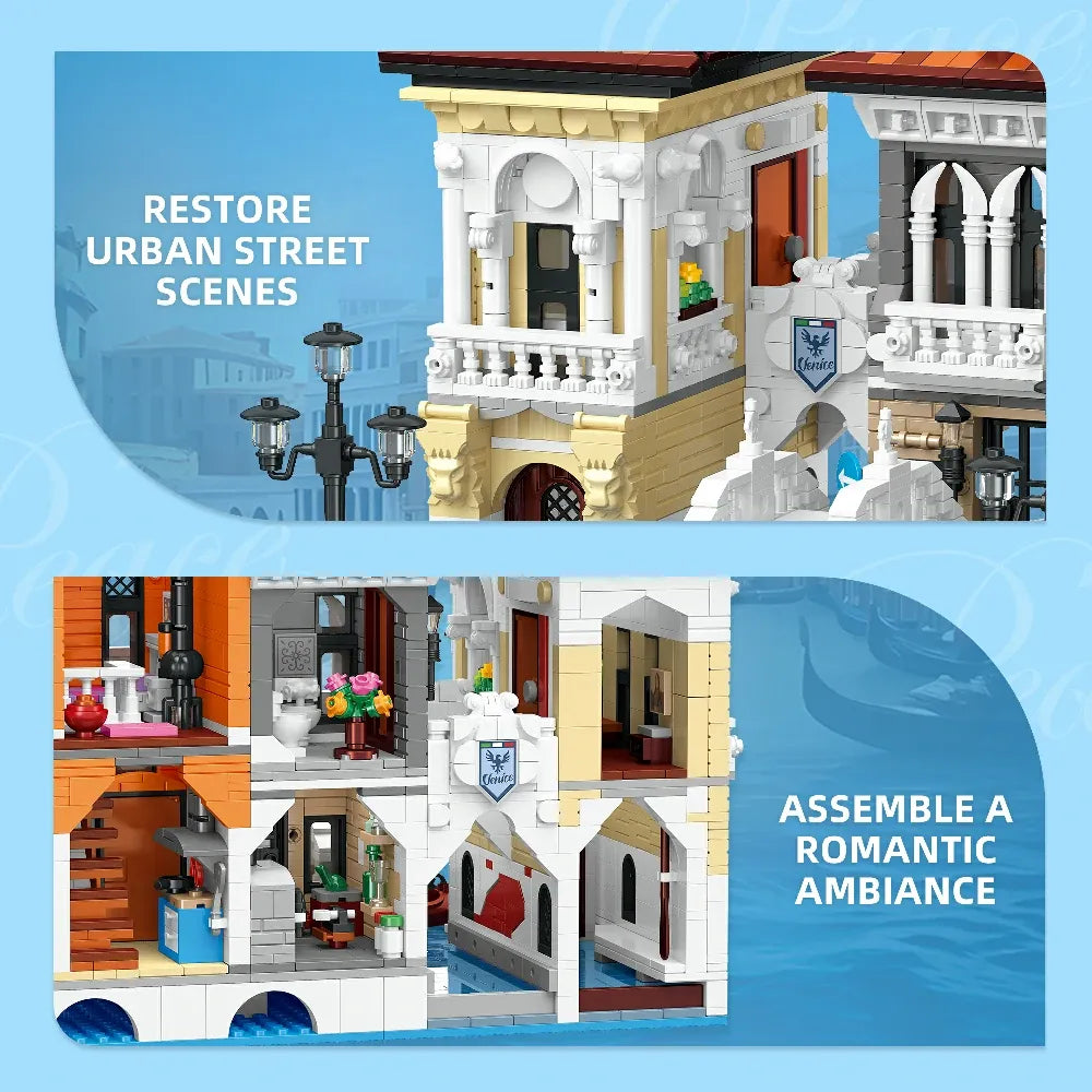 The Little Venice Modular Buildings | 2926 Pcs