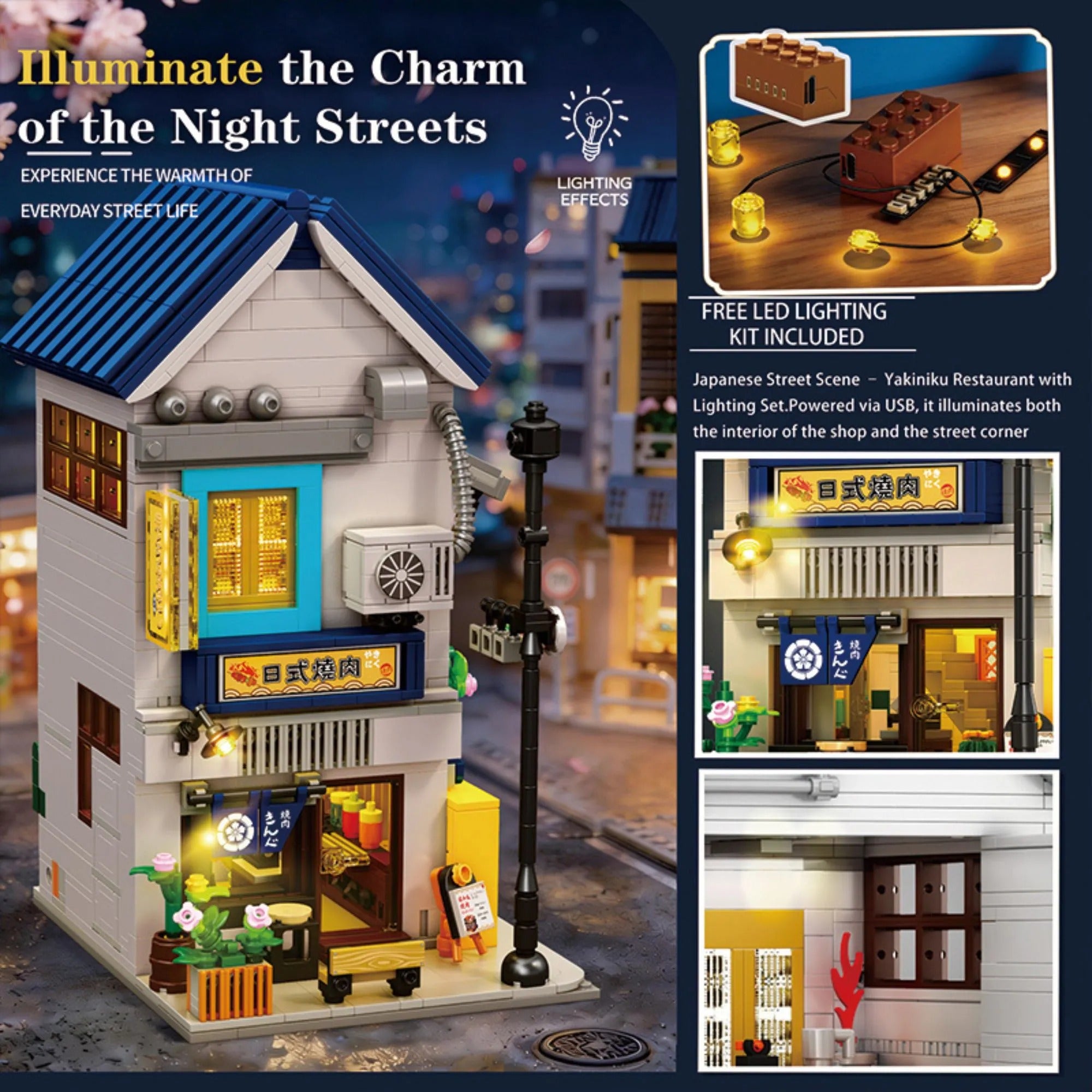 Japanese BBQ Restaurant | 1389 Pcs