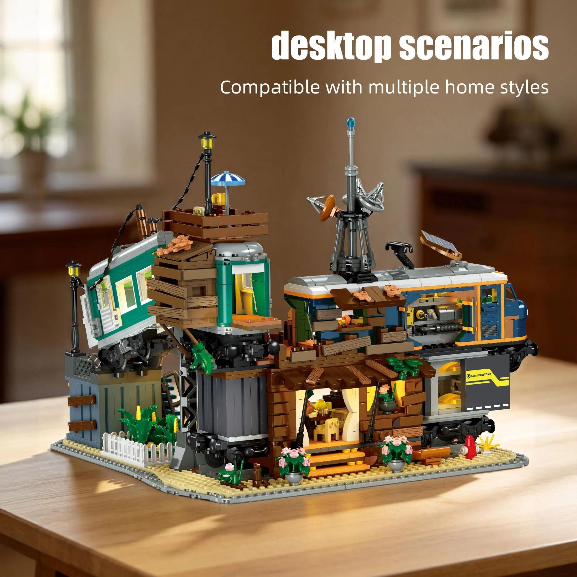 Train Park Modular Buildings | 2349 Pcs