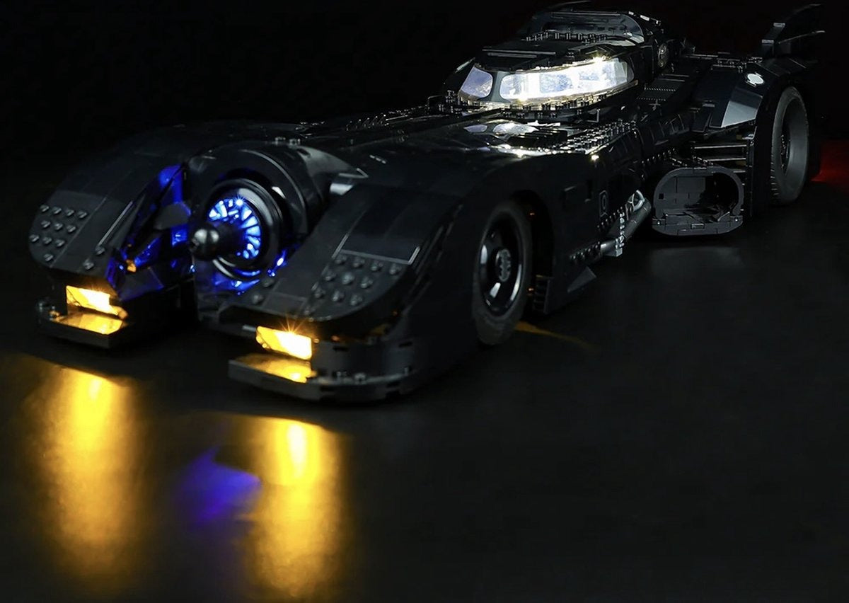 1989 Batmobile 76139 LED Light Kit – Building Block Lighting | Power Brickz™
