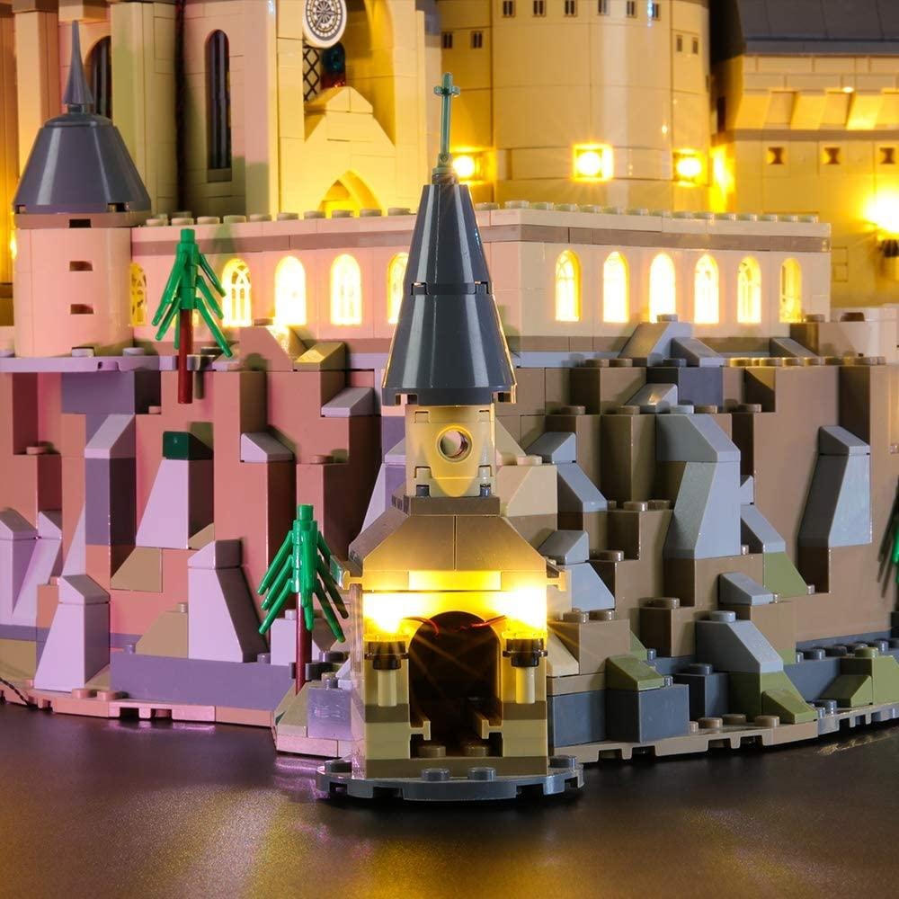 Hogwarts Castle 71043 LED Light Kit – Building Block Lighting | Power Brickz™