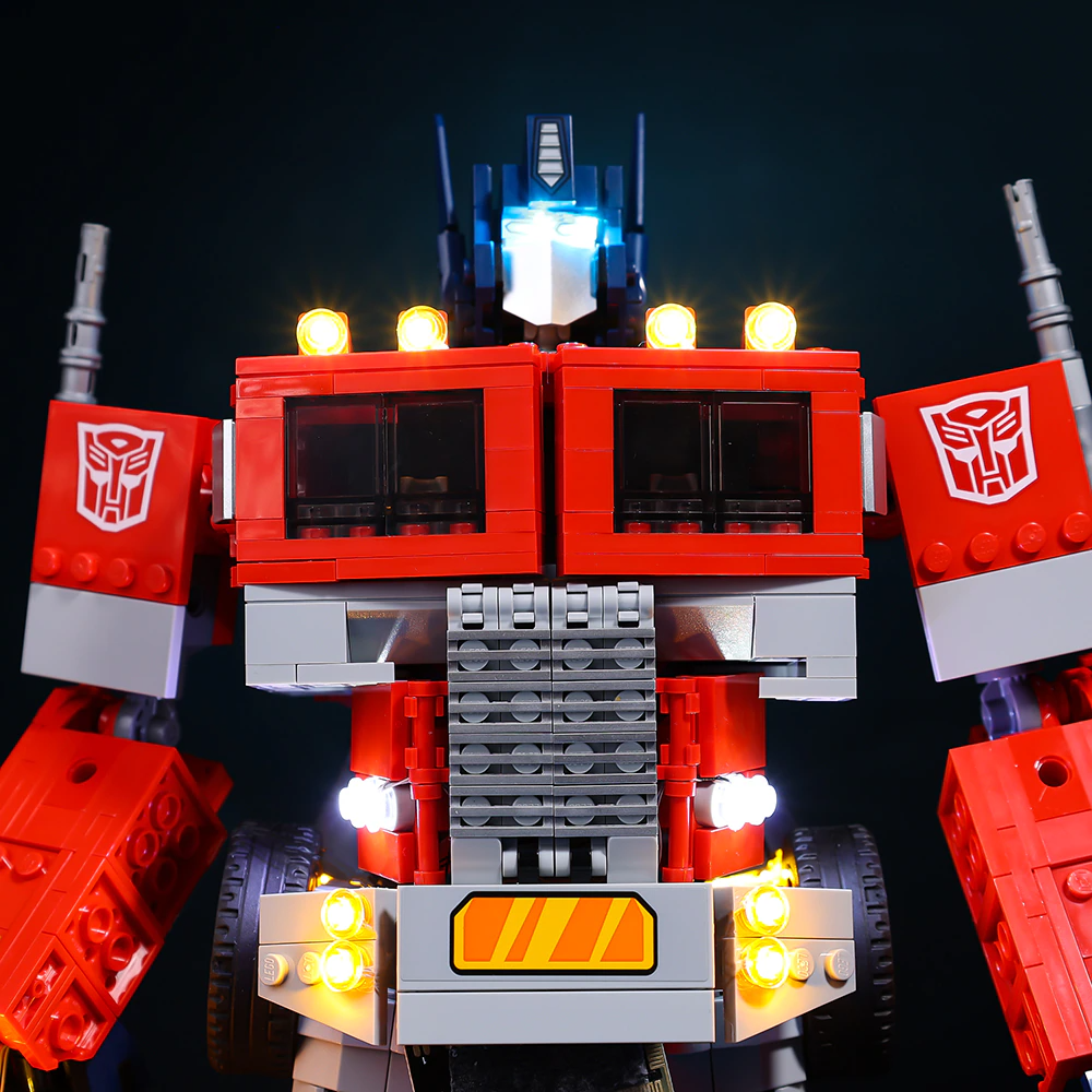 Optimus Prime 10302 LED Light Kit – Building Block Lighting | Power Brickz™