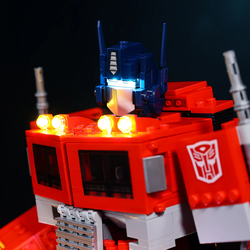 Optimus Prime 10302 LED Light Kit – Building Block Lighting | Power Brickz™