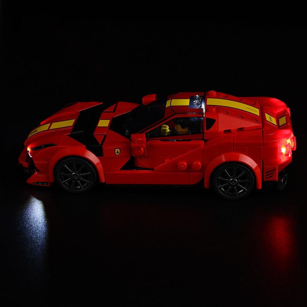 Ferrari 812 Competizione 76914 LED Light Kit – Building Block Lighting | Power Brickz™