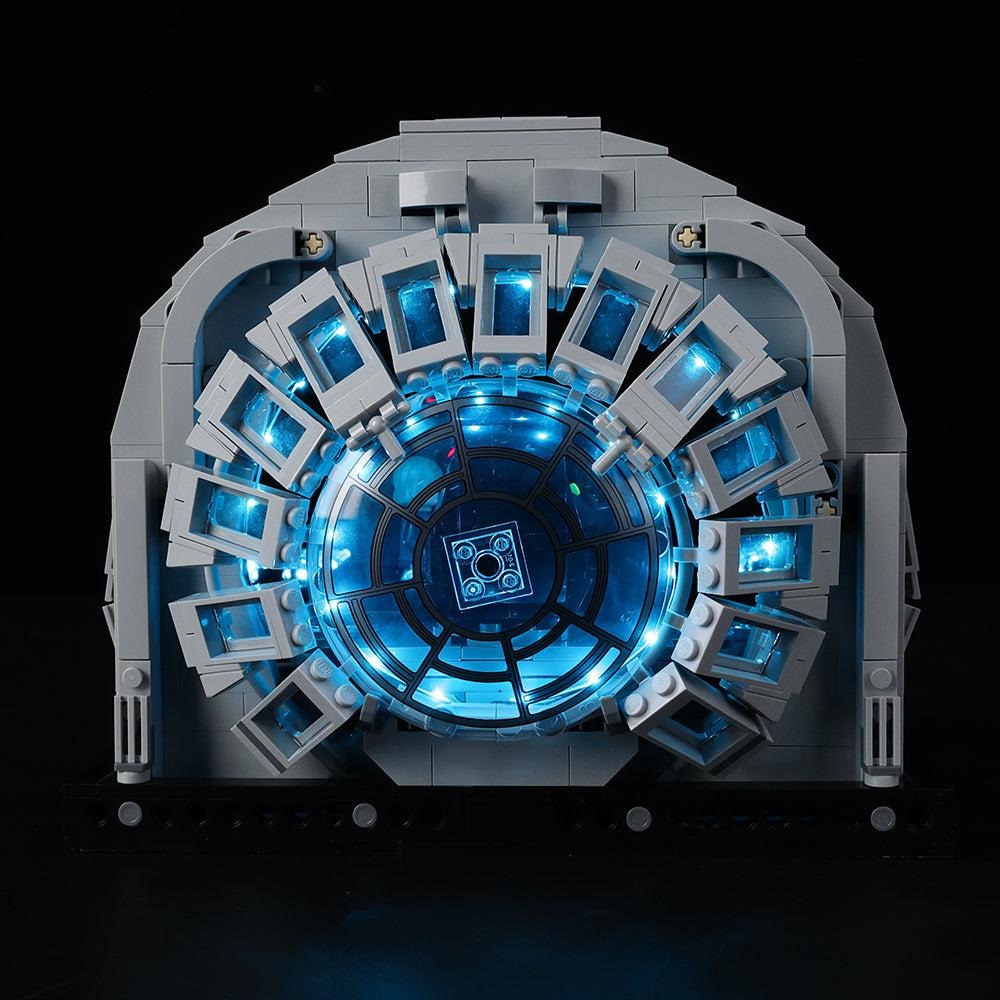 Emperor's Throne Room Diorama 75352 LED Light Kit – Building Block Lighting | Power Brickz™