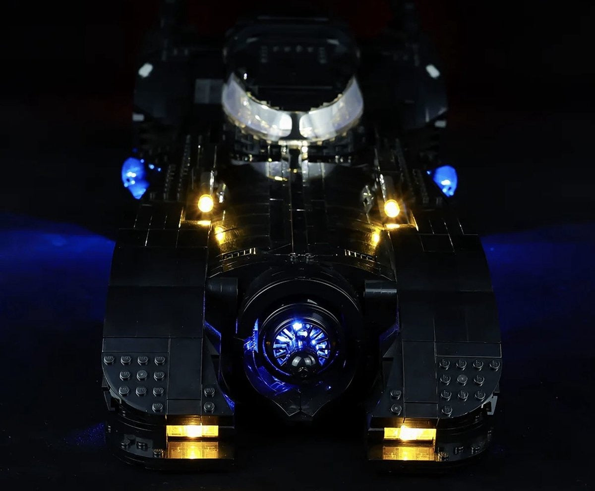 1989 Batmobile 76139 LED Light Kit – Building Block Lighting | Power Brickz™
