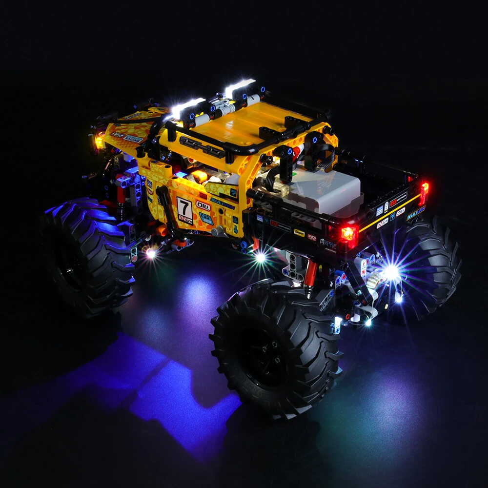 4X4 X-Treme Off-Roader 42099 LED Light Kit – Building Block Lighting | Power Brickz™