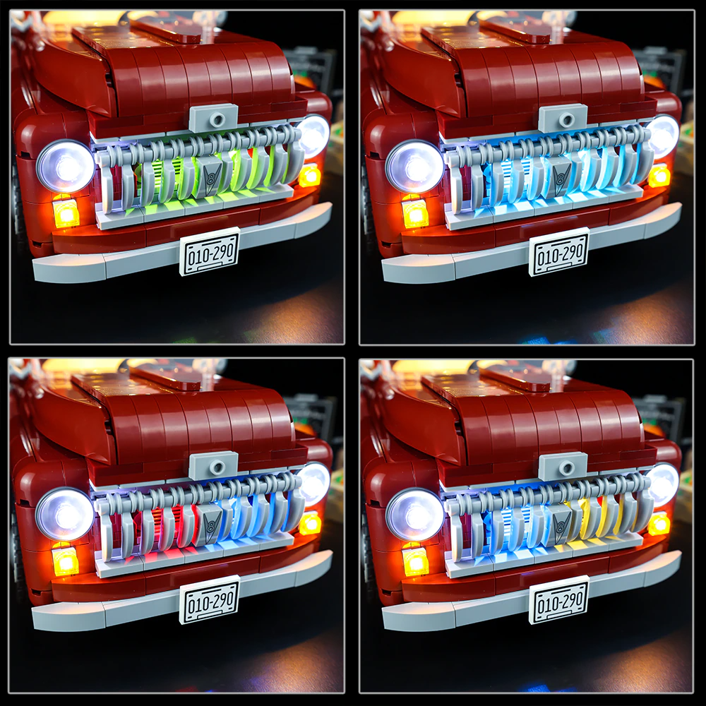 Pickup Truck 10290 LED Light Kit – Building Block Lighting | Power Brickz™