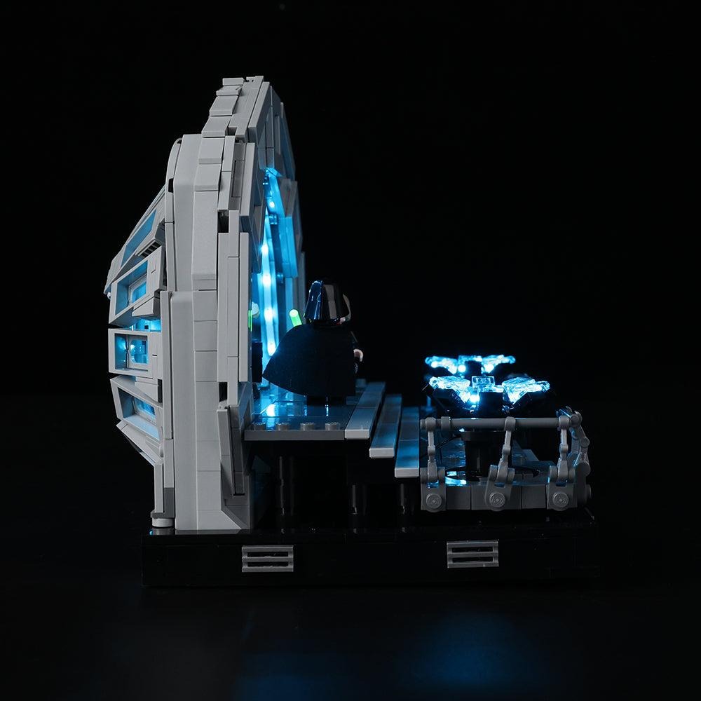 Emperor's Throne Room Diorama 75352 LED Light Kit – Building Block Lighting | Power Brickz™