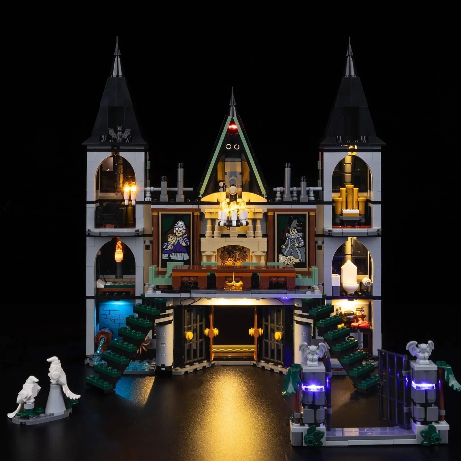 Malfoy Manor 76453 LED Light Kit – Building Block Lighting | Power Brickz™