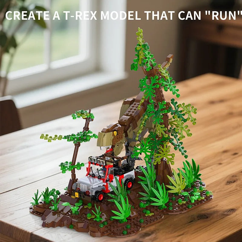 T-Rex Chase | 1555 Pcs