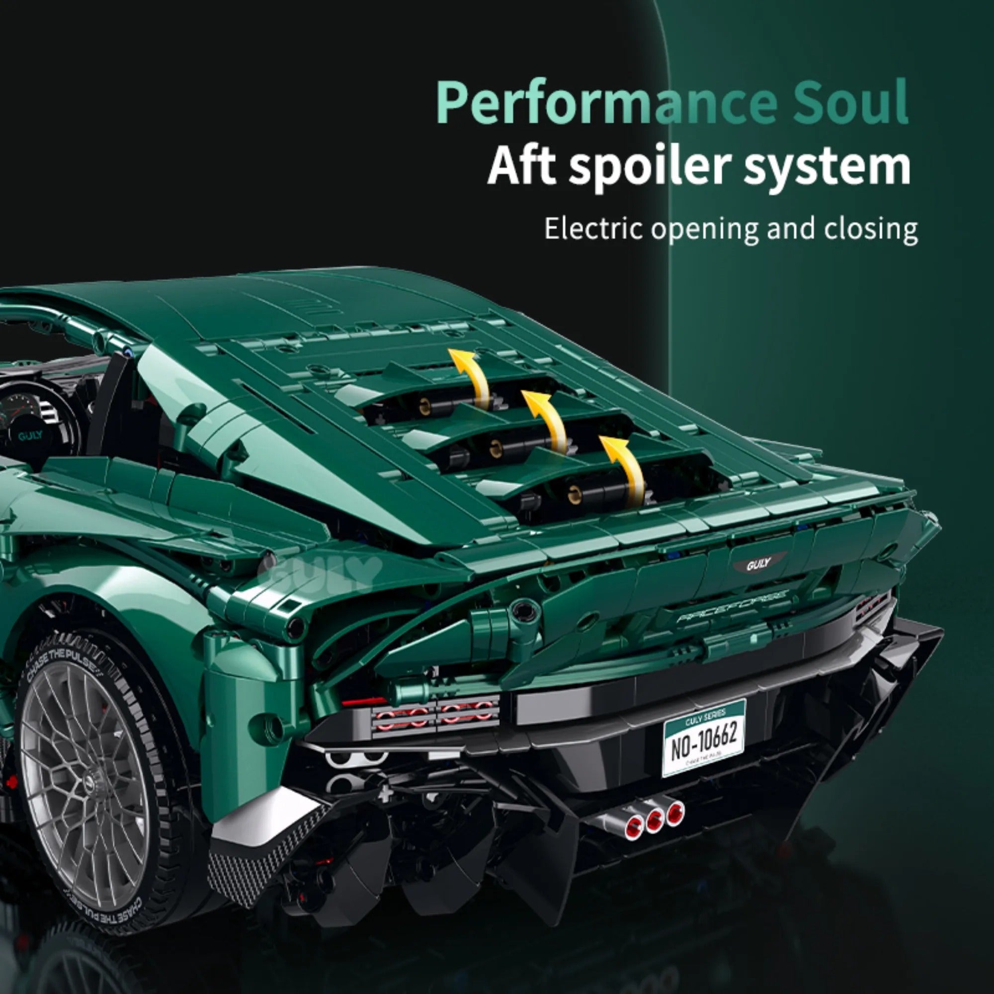 British Valour Supercar | 3828 Pcs