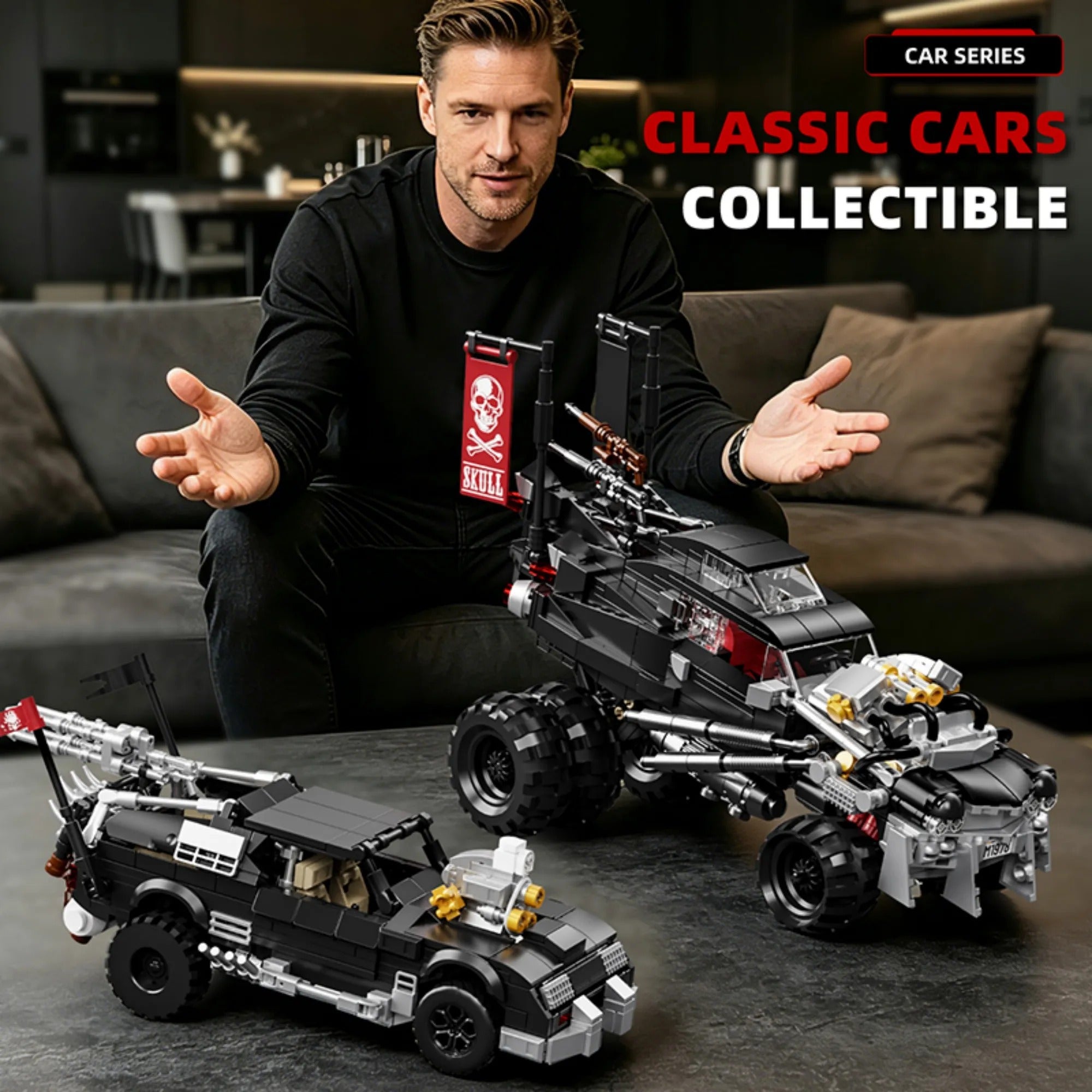 Mad Max Fury off-road Vehicles Set