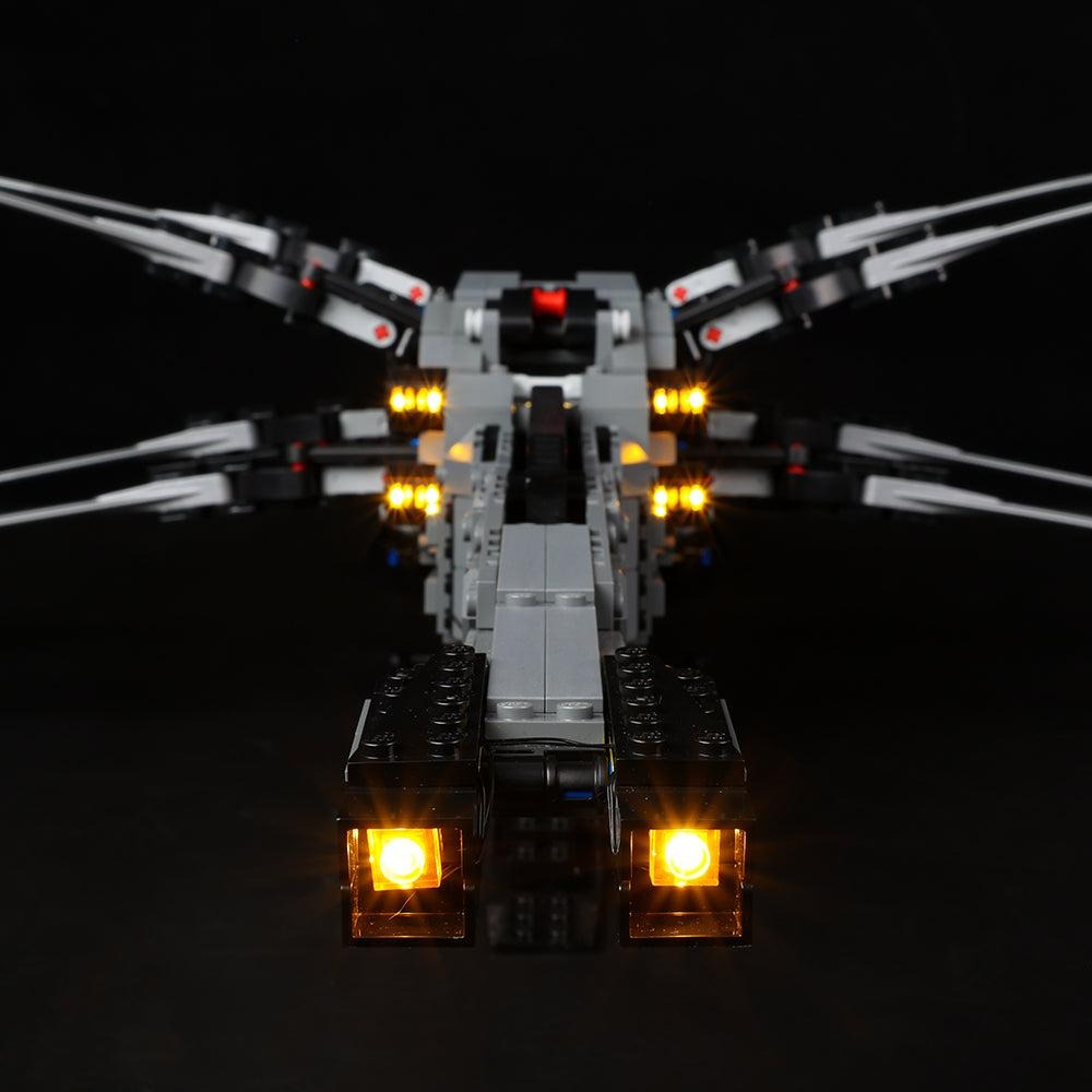 Dune Atreides Royal Ornithopter 10327 LED Light Kit – Building Block Lighting | Power Brickz™