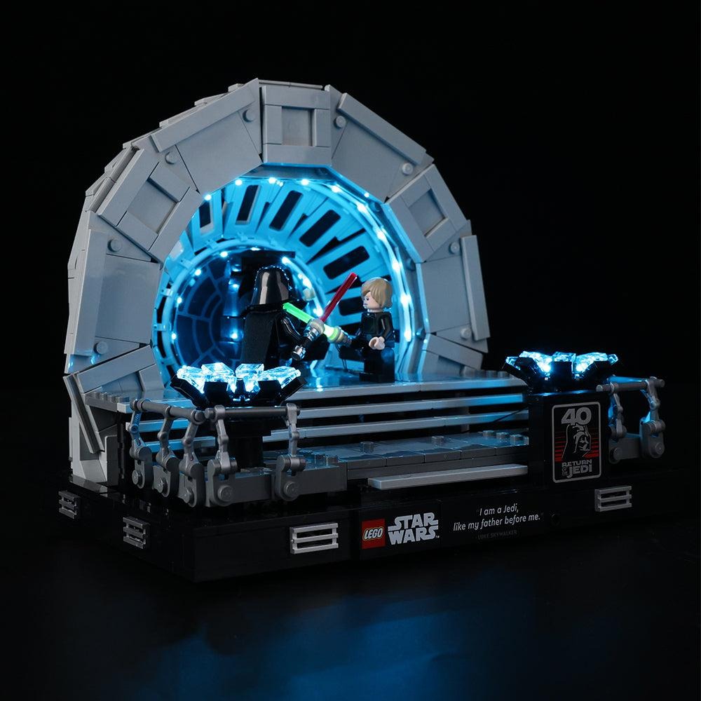 Emperor's Throne Room Diorama 75352 LED Light Kit – Building Block Lighting | Power Brickz™